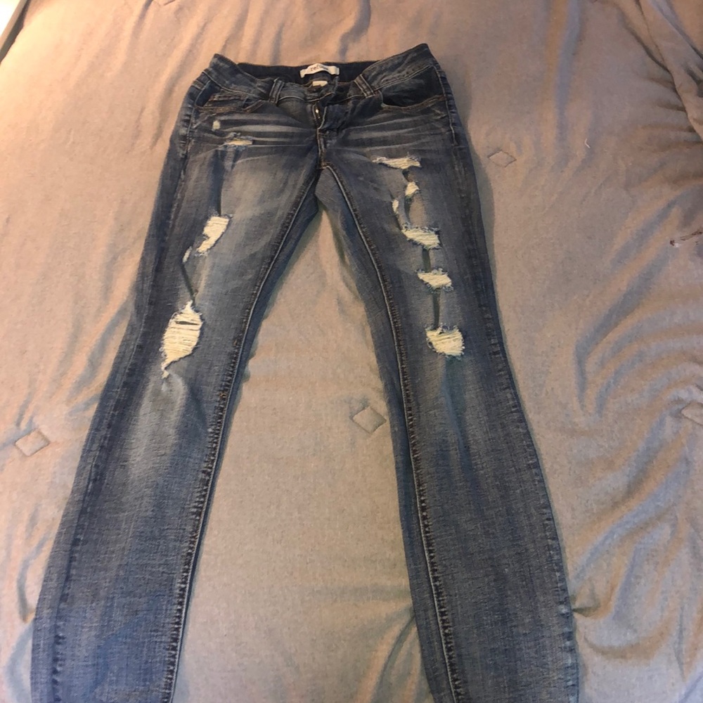 Skinny Ripped Jeans - Picture 2 of 2